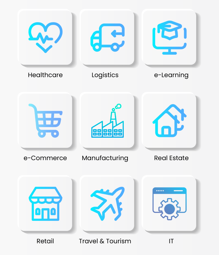 Business Verticals we develop Android Apps for